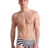 Arena Crazy Placement Low Waist Short - Black/Multi -Best Swimming Equipment 004663 550 1