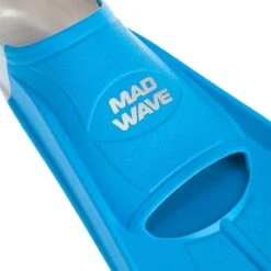 Mad Wave Short Blade Training Fins - Blue -Best Swimming Equipment 10022904 4