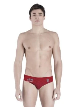 Akron Adi Nine Brief - Red / Blue