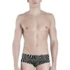Akron Trap 14cm Trainer Swim Trunk - White / Black -Best Swimming Equipment 1246 fr