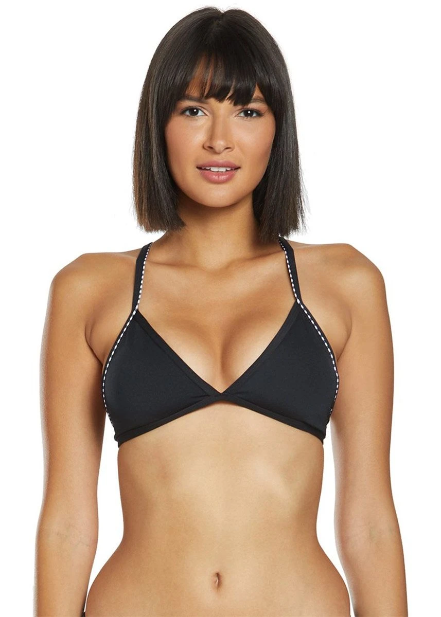 Uglies Revibe Solid Triangle Bikini - Black 4 Uglies Revibe Solid Triangle Bikini - Black - Image 2