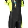 Dare2Tri Mens SwimRun GO Wetsuit - Black / Yellow 1 Dare2Tri Mens SwimRun GO Wetsuit - Black / Yellow -Best Swimming Equipment 17040 swim2run go mens front