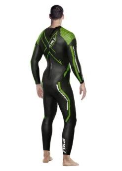 2XU Mens Propel Pro Wetsuit - Black / Neon Green -Best Swimming Equipment 2xu propel pro wetsuit internal black neon green gec 2018 mw5124cxs 1