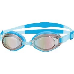 Zoggs Endura Mirrored Goggles - Silver