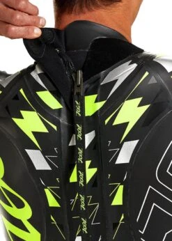 Zoot Men's Bolt Tri Wetsuit - Yellow / Silver 13 Zoot Men's Bolt Tri Wetsuit - Yellow / Silver -Best Swimming Equipment 5 m bolt neck velcro1