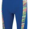 Dolfin Reliance Hive Spliced Jammer - Royal Blue / Multi Pink -Best Swimming Equipment 7000hive 690 front 1