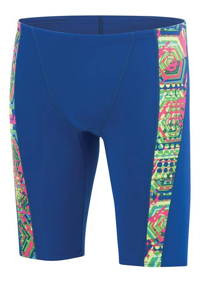 Dolfin Reliance Hive Spliced Jammer - Royal Blue / Multi Pink 3 Dolfin Reliance Hive Spliced Jammer - Royal Blue / Multi Pink