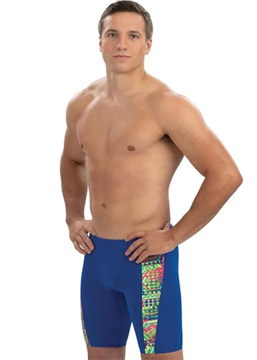 Dolfin Reliance Hive Spliced Jammer - Royal Blue / Multi Pink 4 Dolfin Reliance Hive Spliced Jammer - Royal Blue / Multi Pink - Image 2