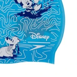 Speedo Disney Junior Print Cap Mickey - Japan Blue / Ultrasonic White -Best Swimming Equipment 8 08386d678 1