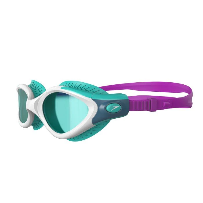 Speedo Futura Biofuse Flexiseal Female Goggles - Diva / White / Peppermint 4 Speedo Futura Biofuse Flexiseal Female Goggles - Diva / White / Peppermint - Image 2