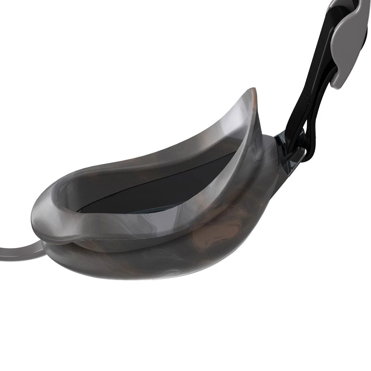Speedo Aquapure Mirror Goggles - Black / Silver / Chrome 6 Speedo Aquapure Mirror Goggles - Black / Silver / Chrome - Image 4