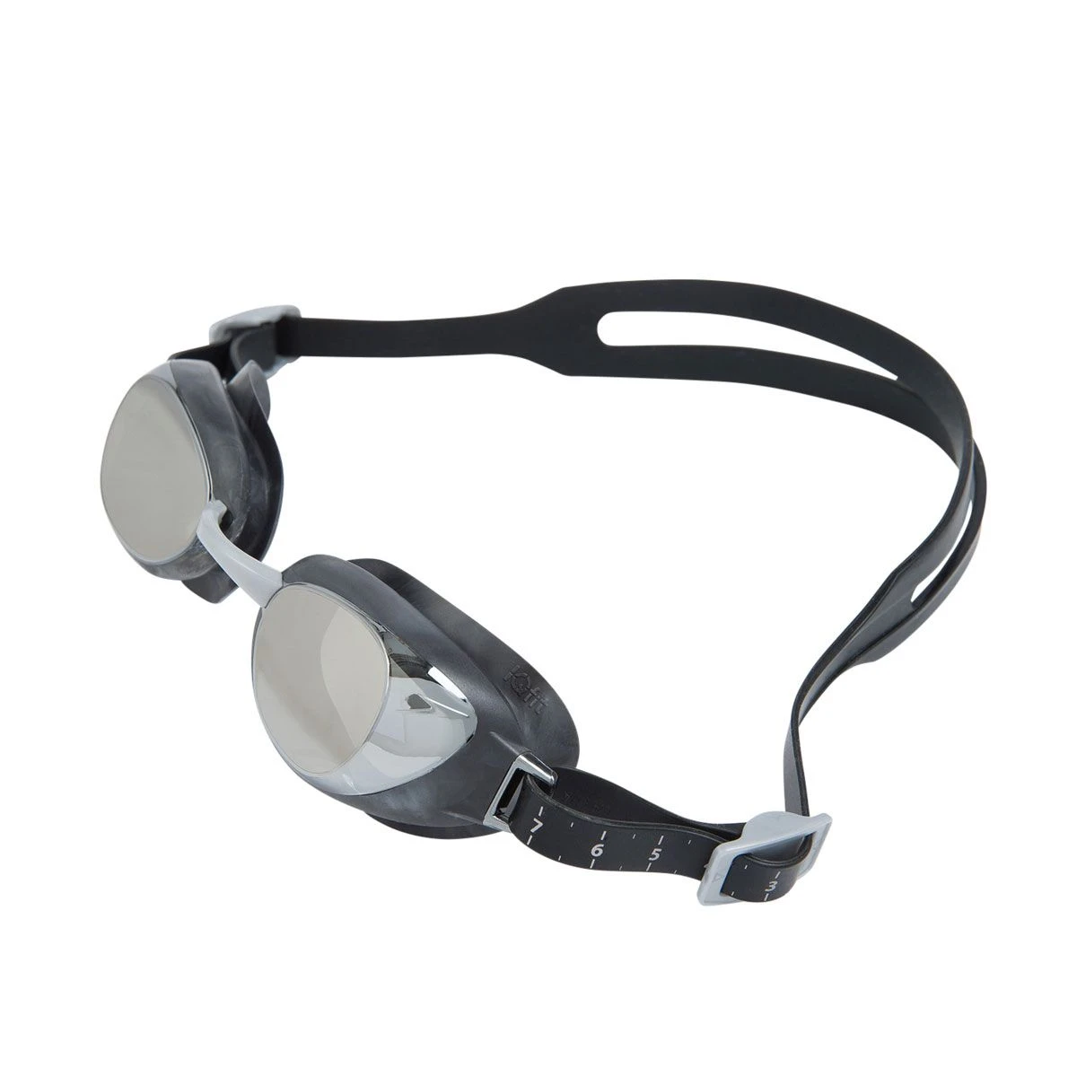 Speedo Aquapure Mirror Goggles - Black / Silver / Chrome 7 Speedo Aquapure Mirror Goggles - Black / Silver / Chrome - Image 5