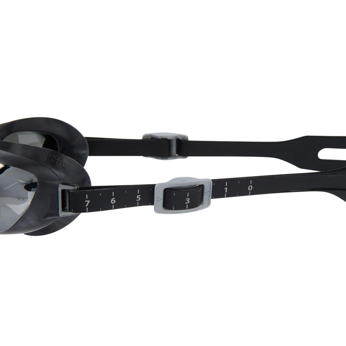 Speedo Aquapure Mirror Goggles - Black / Silver / Chrome 8 Speedo Aquapure Mirror Goggles - Black / Silver / Chrome - Image 6