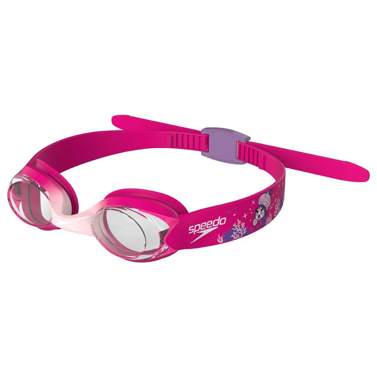 Speedo Infant Illusion Goggles - Electric Pink/Sweet Taro/Blossom 3 Speedo Infant Illusion Goggles - Electric Pink/Sweet Taro/Blossom
