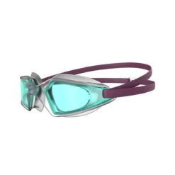 Speedo Hydropulse Junior Goggles - Deep Plum / Light Blue -Best Swimming Equipment 8 12270d657 c