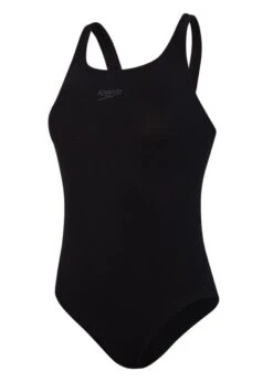 Speedo Women's Essential Endurance+ Medalist Swimsuit - Black -Best Swimming Equipment 8 125150001