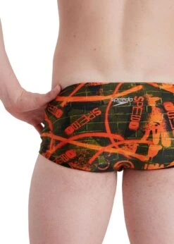 Speedo Wall Spray 17cm Training Brief - Salso/ Olive -Best Swimming Equipment 8 12840g648 w1