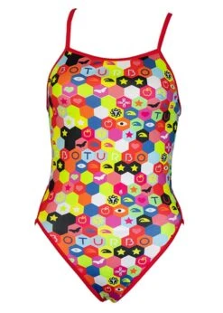 Turbo Hexa Flour Swimsuit - Multicoloured -Best Swimming Equipment 8301132 0099 3
