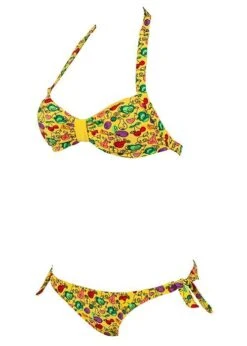 Arena Womens Little Fruit Neckholder Swim Bikini Yellow -Best Swimming Equipment 87040 31 little fruit neckholder 2