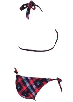 Arena Womens Checks Triangle Swim Bikini Purple/Plum 8 Arena Womens Checks Triangle Swim Bikini Purple/Plum -Best Swimming Equipment 87060 99 checks triangle back 2