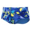 Adidas Men's Xtreme Swimming Trunks - Shock Blue / Yellow -Best Swimming Equipment aj8682 2