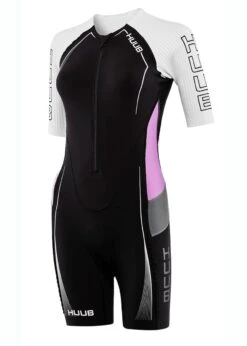 HUUB Women's Anemoi Aero Tri Suit - Black / Lilac 8 HUUB Women's Anemoi Aero Tri Suit - Black / Lilac -Best Swimming Equipment anelcsw