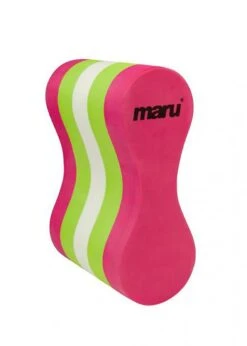 Maru Pull Buoy - Pink / Lime / White