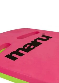 Maru Two Grip Kickboard - Pink/ Lime -Best Swimming Equipment at7123