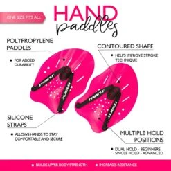 Maru Hand Paddle - Pink -Best Swimming Equipment at7130 3