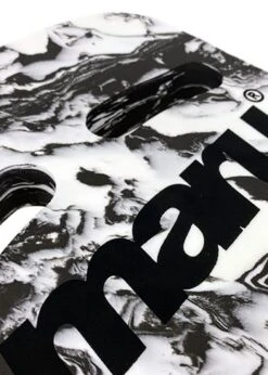Maru Swirl Two Grip Kickboard - Black/White -Best Swimming Equipment at7141 closeup