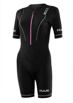 HUUB Women's Aura Long Course Tri Suit - Black / Purple -Best Swimming Equipment aurlcs