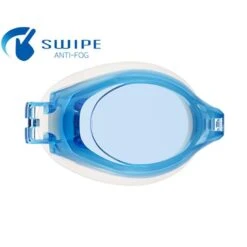 View Swipe Prescription Goggles With Corrective Minus Lens - Blue -Best Swimming Equipment blue lense 1