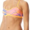 TYR Wave Rider Bikini Top - Pink/Blue -Best Swimming Equipment btwav7a 671
