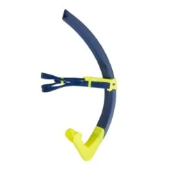 Aqua Sphere Focus Snorkel - Navy/ Bright Yellow