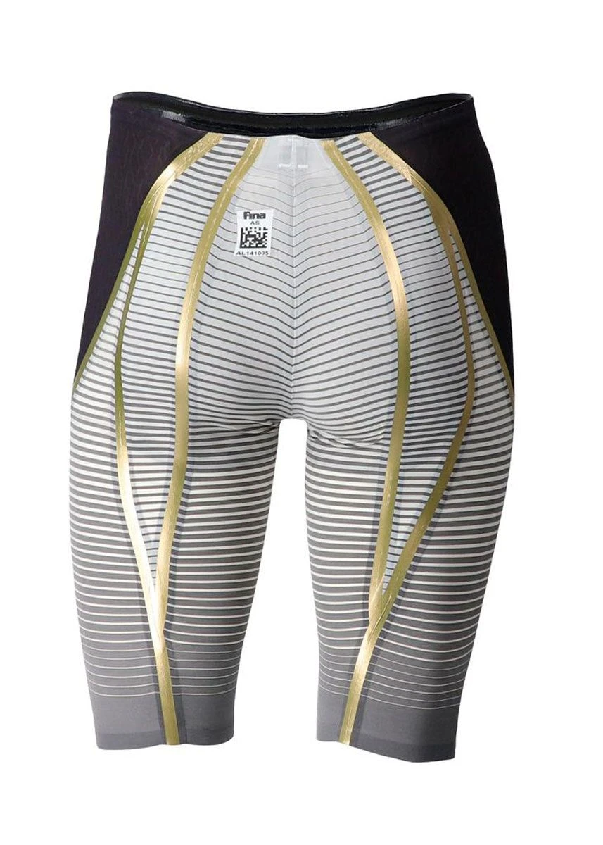 Phelps Men's Matrix High Waist Jammer - Black/ White 4 Phelps Men's Matrix High Waist Jammer - Black/ White - Image 2