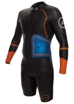 Zone3 Men's Swim-Run Evolution Wetsuit With 8mm Calf Sleeves -Best Swimming Equipment evolution cutout 1
