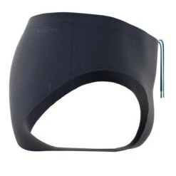 Adidas Mens Badge Swim Trunk - Black / Blue -Best Swimming Equipment fj4698 7