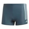 Adidas Semi 3-Stripes Swim Boxer - Blue / Sky -Best Swimming Equipment fs3434 5