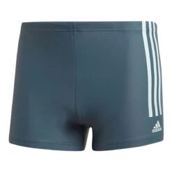 Adidas Semi 3-Stripes Swim Boxer - Blue / Sky