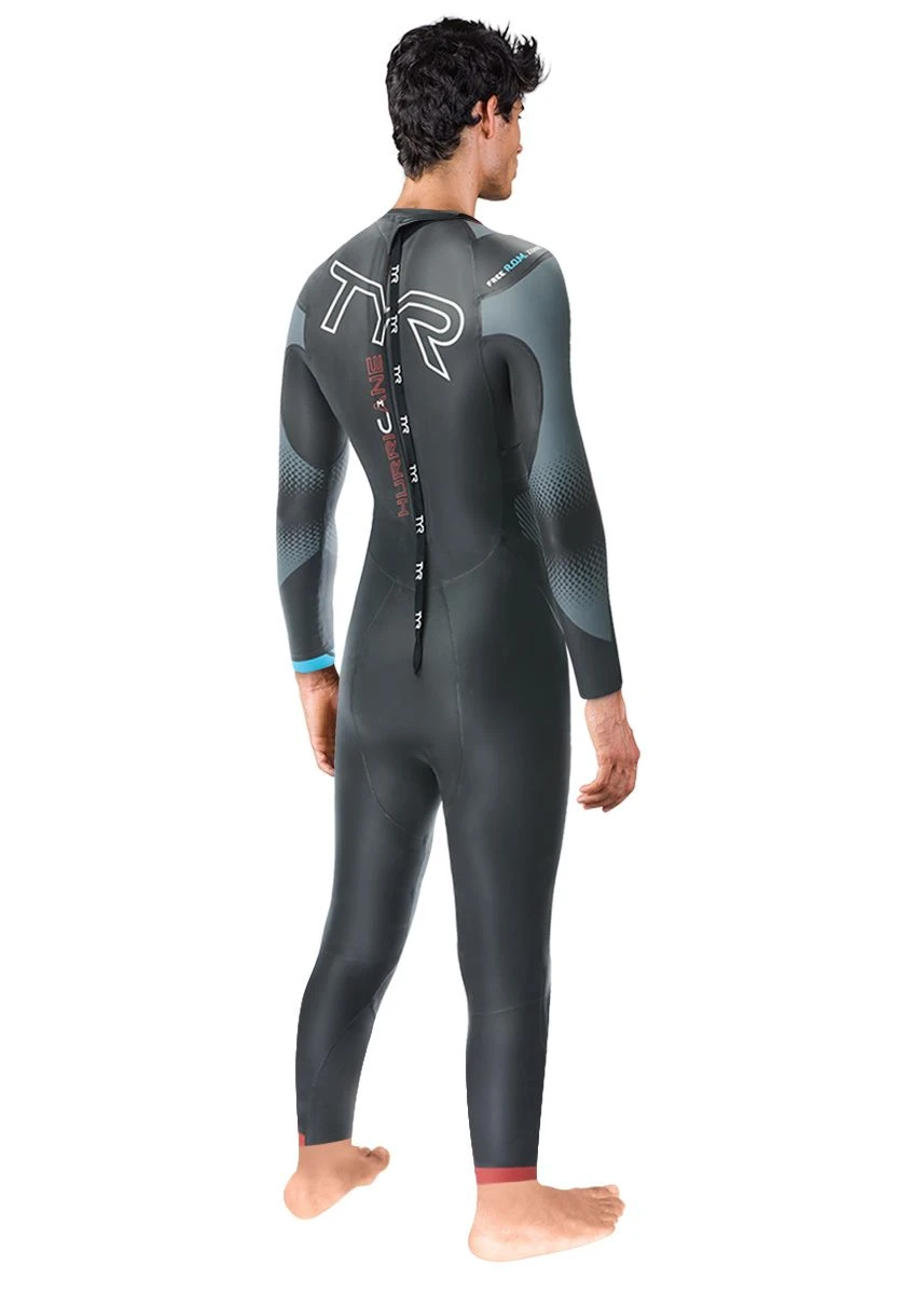 TYR Men's Category 3 Wetsuit - Black/Silver 4 TYR Men's Category 3 Wetsuit - Black/Silver - Image 2