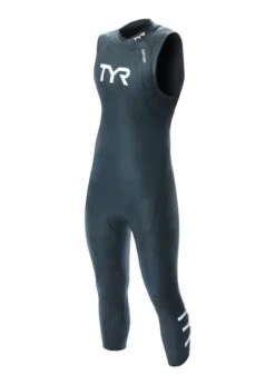 TYR Men's Category 1 Sleeveless Wetsuit - Black -Best Swimming Equipment hcaosm6 001 2