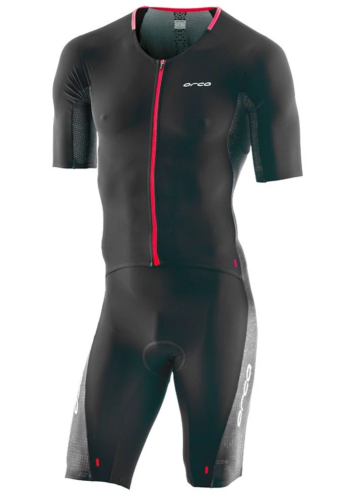 Orca Men's 226 Perform Aero Race Suit - Black / Red 3 Orca Men's 226 Perform Aero Race Suit - Black / Red