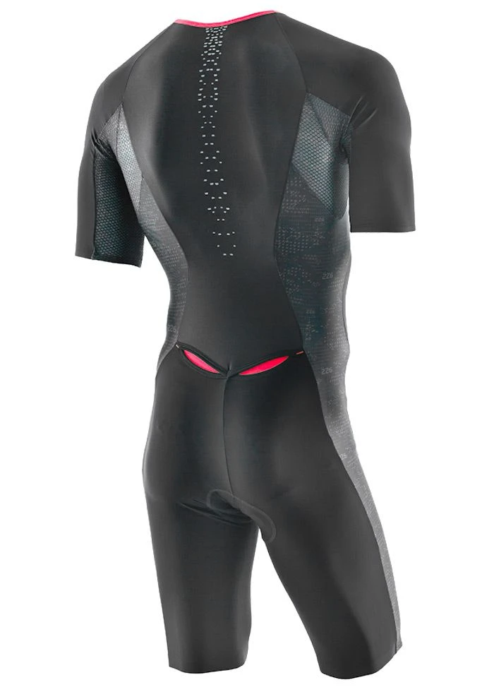 Orca Men's 226 Perform Aero Race Suit - Black / Red 4 Orca Men's 226 Perform Aero Race Suit - Black / Red - Image 2
