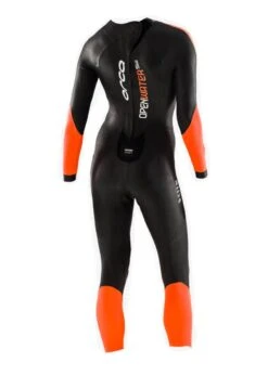 Orca Women's Openwater Smart Wetsuit - Black/ Orange -Best Swimming Equipment kn6001 b