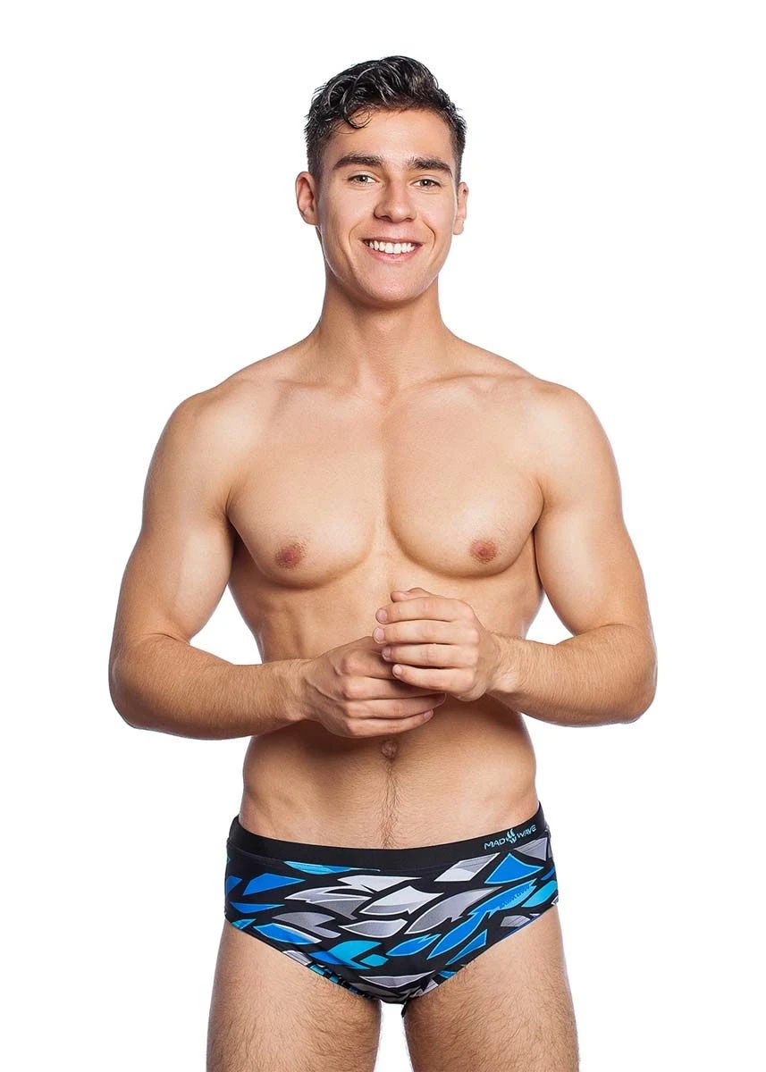 Mad Wave Men's Frost Swim Trunks - Multi 3 Mad Wave Men's Frost Swim Trunks - Multi
