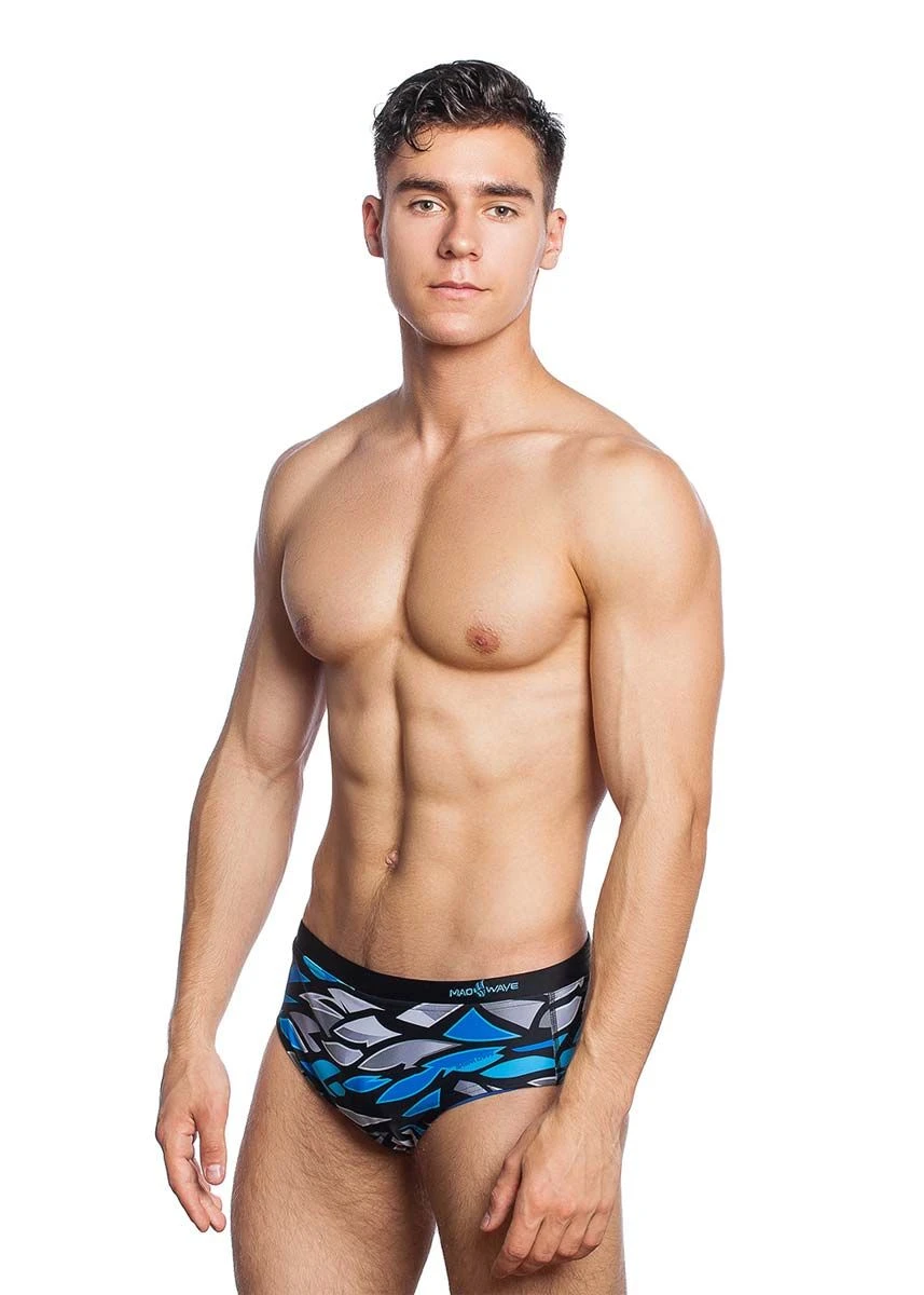 Mad Wave Men's Frost Swim Trunks - Multi 6 Mad Wave Men's Frost Swim Trunks - Multi - Image 4