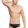 Mad Wave Men's Storm Swim Trunks - Black / Yellow -Best Swimming Equipment m1419 02 5 g7w storm 1