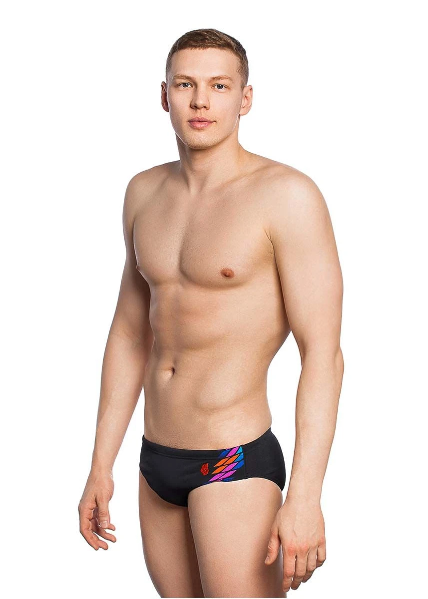 Mad Wave Men's Storm Swim Trunks - Red 4 Mad Wave Men's Storm Swim Trunks - Red - Image 2