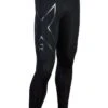2XU Men's Refresh Recovery Compression Tights - Black / Nero 1 2XU Men's Refresh Recovery Compression Tights - Black / Nero -Best Swimming Equipment ma4419b blk nro front