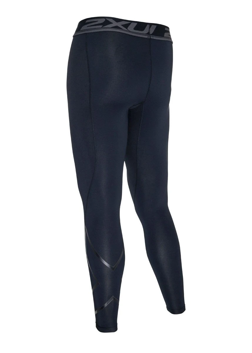 2XU Men's Accelerate Compression Tights - Black/Nero 4 2XU Men's Accelerate Compression Tights - Black/Nero - Image 2